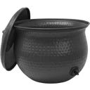 Livlig Gehamerde Slangenpot - Antraciet