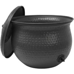 Livlig Gehamerde Slangenpot - Antraciet