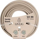 LIVLIG Design Gartenschlauch 50m - Sand