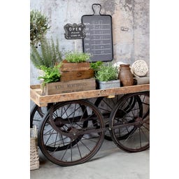 Chic Antique Holzkasten mit Henkel