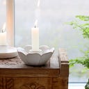 Chic Antique Kerzenständer Massy - creme