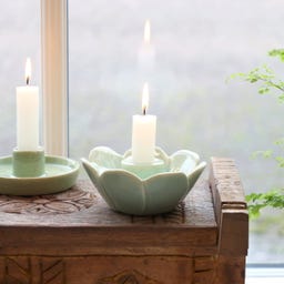 Chic Antique Svícen Massy - green