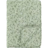 Chic Antique Plaid Quilt &agrave; Fleurs