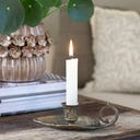 Chic Antique Kammerleuchter mit Blatt