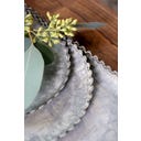 Chic Antique Tablett mit Spitzenkante 3er