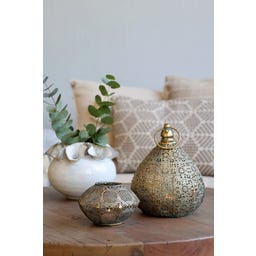 Chic Antique Windlicht mit Muster