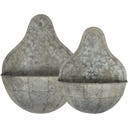 Chic Antique Wandblumentopf 2er