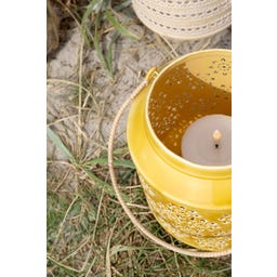 Chic Antique Windlicht gelb