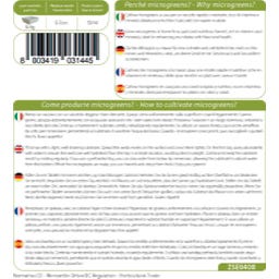 Bavicchi Semi di Germogli di Senape Rossa Bio - 200 g