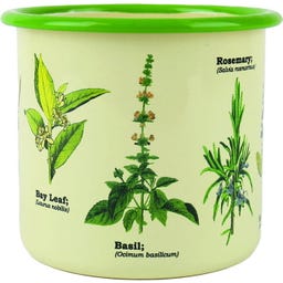 Gift Republic HERBS emajlni lonec za rastline