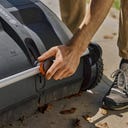 Sběrač listí a trávy pro trávníky a terasy