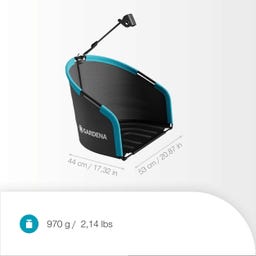 Sběrný koš na trávu pro vřetenovou sekačku