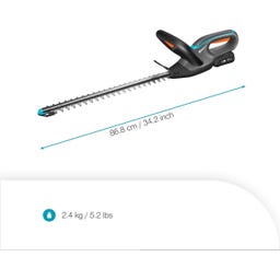 Batteridriven Häcksax EasyCut 45/18V P4A Ready-To-Use Set