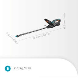 Batteridriven Häcksax EasyCut 55/18V P4A Ready-To-Use Set