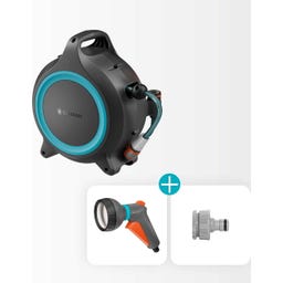 Draagbare Slangenbox MoveMatic , 12 m + 1,5 m