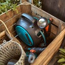 GARDENA Draagbare Slangenbox Move, 10 m + 1,5 m