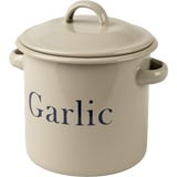 Garden Trading "Truffle" Enamel Garlic Store