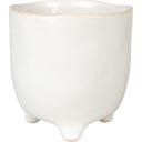 Garden Trading Pot de Fleurs Blanc « Positano » - 20 cm