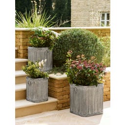 Garden Trading Quadratischer Pflanztopf 