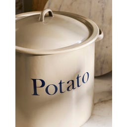 Garden Trading Emaille Kartoffelbehälter 