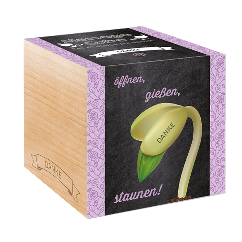 Feel Green Message Cube 