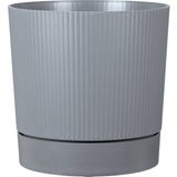 Scheurich Lino+ Planter, Pure Grey