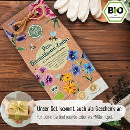 LOVEPLANTS Bio Bienen Blumensamen-Zauber - 1 Set