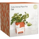 WINKEE Blumentopf Katze