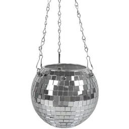 WINKEE Discokugel Blumentopf, 15cm