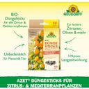 Azet DüngeSticks Zitrus- & Mediterranpflanzen - 40 Stück