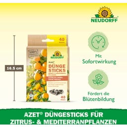 Azet DüngeSticks Zitrus- & Mediterranpflanzen - 40 Stück