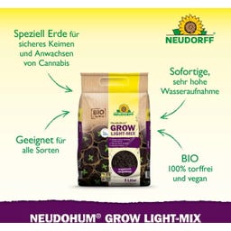 Neudorff NeudoHum Grow Light-Mix - 3 l