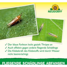 Neudorff Blau-Sticker - 10 Stück