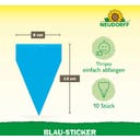 Neudorff Blau-Sticker - 10 Stück