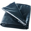 HEISSNER Telo per Laghetto 4 x 3 m / 12 m² - Nero - Stärke 0,5 mm