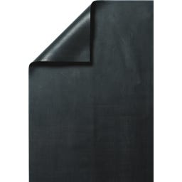 HEISSNER Telo per Laghetto 4 x 4 m / 16 m² - Nero - Stärke 0,5 mm