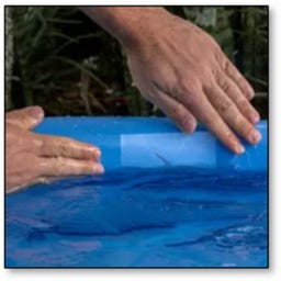 HEISSNER Toppa di Riparazione per Teli Aqua Patch - 1 conf.