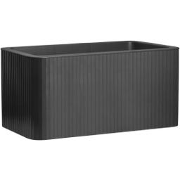 Florus jive terrace stripe Planter Trough 80 cm