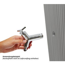 Garantia LINUS 2in1 Regenspeicher Zinkgrau 220 L - 1 Stk.