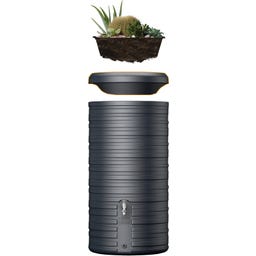 Garantia NORDIC 2in1 Regenspeicher 300 L - Graphite Grey
