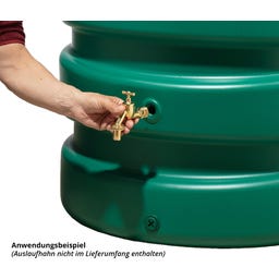 Garantia CLASSICO Gartentank-Set - Dunkelgrün - 1 x 650 L