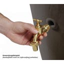 Garantia 2in1 Wasserbehälter 300 L - Mocca