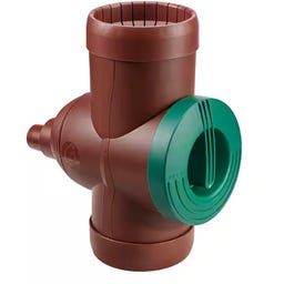 Collettore per Acqua Piovana Inox, DN 68-100 - Marrone