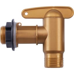 AQUA QUICK Kunststoff-Auslaufhahn 3/4'' messingfarben - 1 Stk.