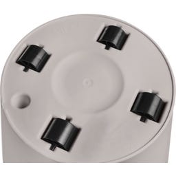 elho loft urban round wheels, 50 cm - 