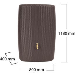 Garantia SUNDA Wandtank Mocca 300 L - 1 Stk.