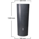 Garantia STONE 2in1 Regenspeicher 350 L - Lava