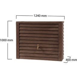 Garantia WOODY Wandtank 350 L - Darkwood