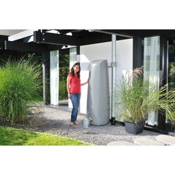 Garantia ELEGANCE Wandtank 400 L - Steingrau