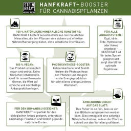 Steinkraft HANFKRAFT Concime Fogliare con Zeolite